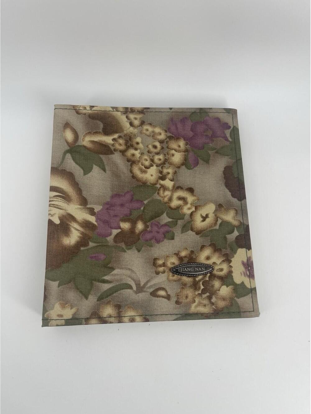 Vintage Floral Photo Album Scrapbook Memory Book Fabric Cover Jiang Nan